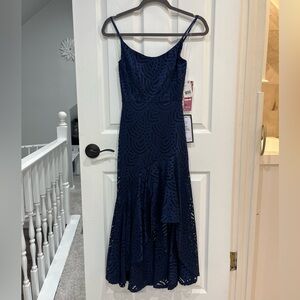Navy Wedding Guest Dress